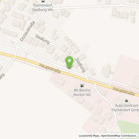 Standortübersicht der Tankstelle BK Benzin Kontor AG in 94469 Deggendorf (Fischerdorf)