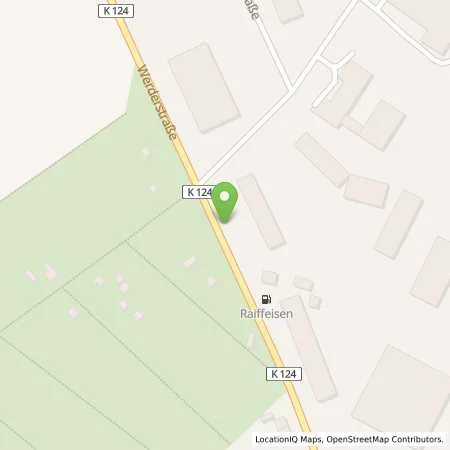 Standortübersicht der Tankstelle Raiffeisen BHG e.G Lübz in 19386 Lübz