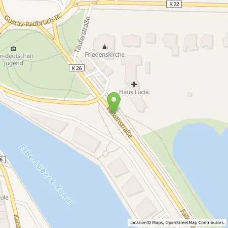 Standortübersicht der Tankstelle AVIA Tankstelle Winfried Pilget in 23564 Lübeck