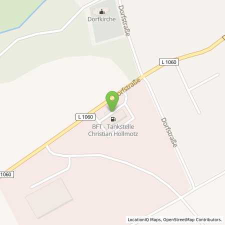Standortübersicht der Autogas (LPG) Tankstelle: Hollmotz & Hollmotz GbR, Freie Tankstelle in 99510, Obertrebra