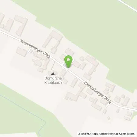 Standortübersicht der Tankstelle Tankhof Stechow in 14715 Stechow