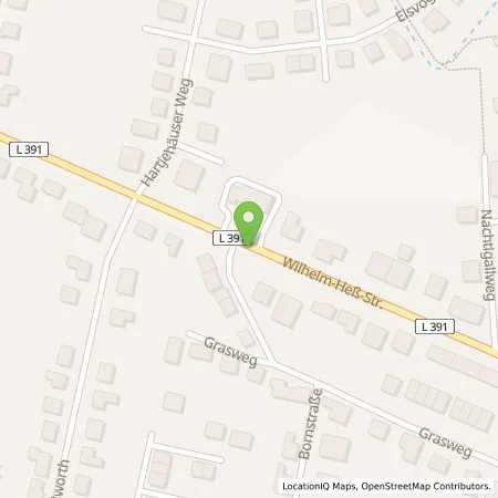 Standortübersicht der Tankstelle Westfalen Tankstelle in 30890 Barsinghausen