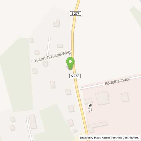Standortübersicht der Autogas (LPG) Tankstelle: Q1 Tankstelle Bretschneider & Bruns in 08107, Kirchberg