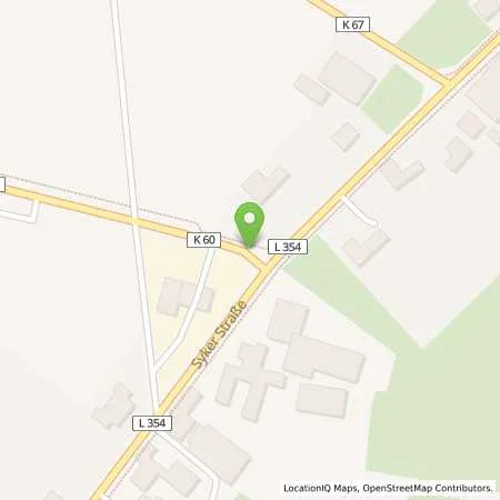 Standortübersicht der Tankstelle Classic Tankstelle in 27321 Thedinghausen