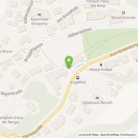 Standortübersicht der Tankstelle BK Benzin Kontor in 83471 Berchtesgaden