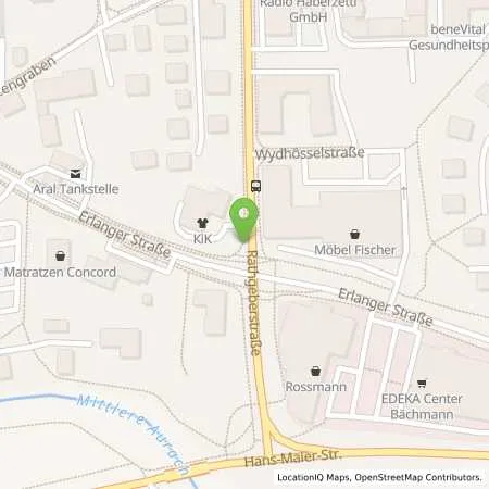 Standortübersicht der Tankstelle Autohaus Gauster Stefan Gauster in 91074 Herzogenaurach