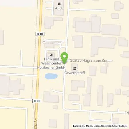 Standortübersicht der Tankstelle Tank- und Waschcenter Holzbecher GmbH in 38229 Salzgitter (Lebenstedt)