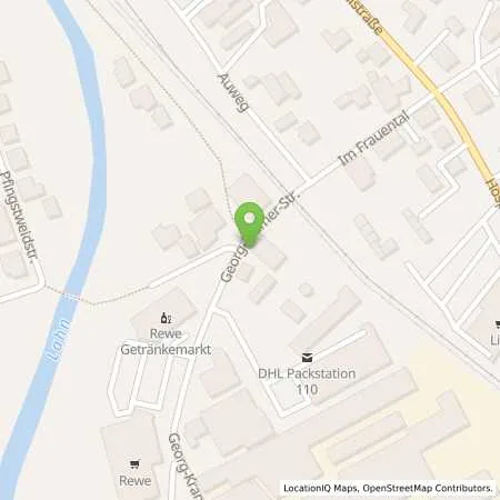 Standortübersicht der Tankstelle Reibert Mineralöle GmbH in 35216 Biedenkopf