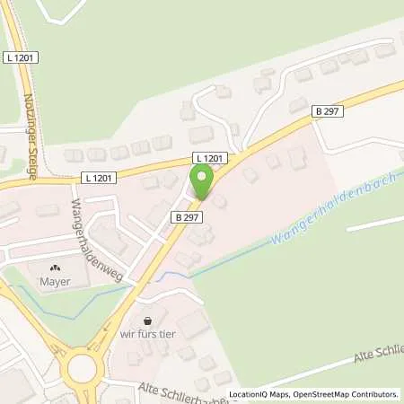 Standortübersicht der Tankstelle Esso-Station Lipp in 73230 Kirchheim