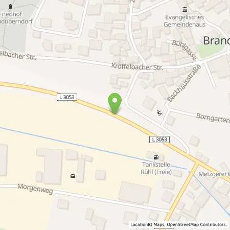 Standortübersicht der Tankstelle MTB Tankstelle Autohaus Rühl GmbH Klaus Rühl in 35647 Waldsoms (Brandoberndorf)