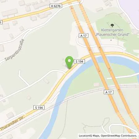 Standortübersicht der Tankstelle GO Tankstelle in 01187 Dresden-Naußlitz