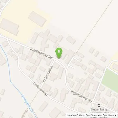 Standortübersicht der Tankstelle AVIA Tankstelle Ziegler in 93354 Siegenburg