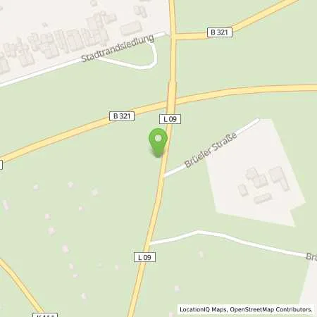 Standortübersicht der Tankstelle Land- u. KFZ Technik GmbH Crivitz in 19089 Crivitz