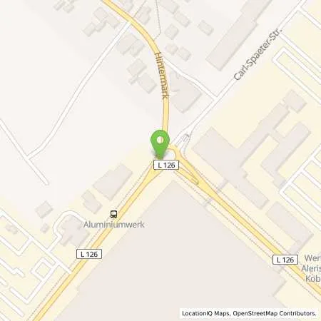 Standortübersicht der Tankstelle bft Tankstelle Michael Deyring in 56070 Koblenz