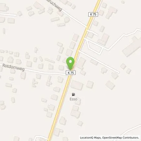 Standortübersicht der Tankstelle Esso Station Andreas Brandt in 17373 Ückermünde