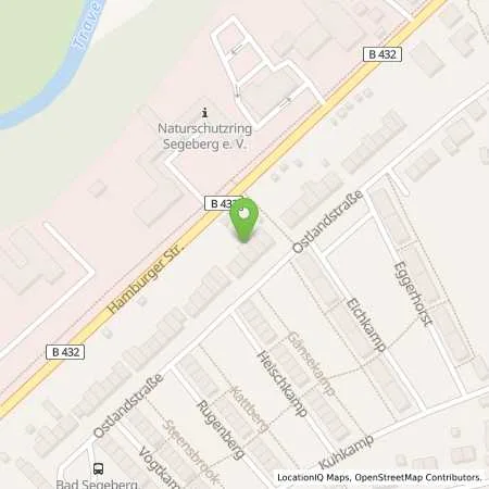 Standortübersicht der Tankstelle AVIA Tankstelle Hans-Jürgen Lebens in 23795 Bad Segeberg