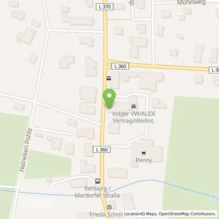 Standortübersicht der Tankstelle Team Volger GmbH & Co.KG in 31547 Rehburg-Loccum