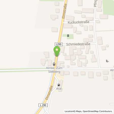 Standortübersicht der Autogas (LPG) Tankstelle: Aral Tankstelle in 38446, Wolfsburg-Almke