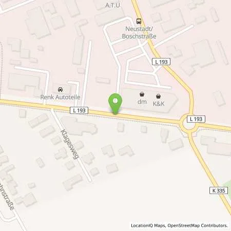 Standortübersicht der Tankstelle AutoGas W. Langreder in 31535 Neustadt