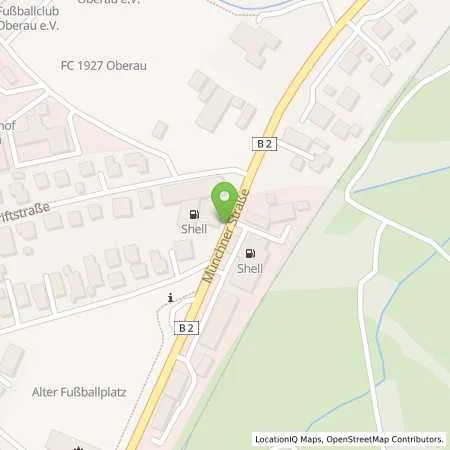 Standortübersicht der Tankstelle LPG Tankstelle E. Dissmann in 82496 Oberau