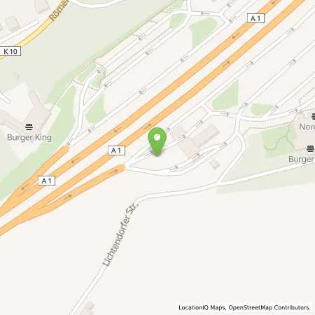 Standortübersicht der Tankstelle BAB-Tankstelle Lichtendorf Süd (Aral) in 58239 Schwerte