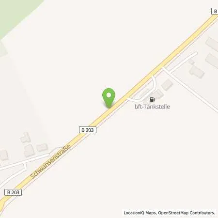 Standortübersicht der Tankstelle BFT-Tankstelle in 24366 Loose