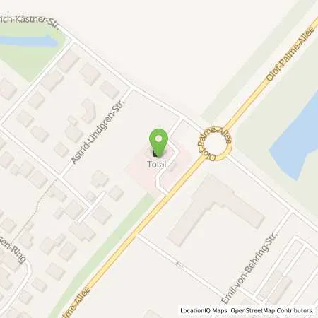 Standortübersicht der Tankstelle Total-Tankstelle in 25541 Brunsbüttel