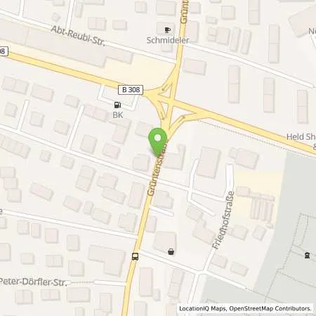 Standortübersicht der Tankstelle ARAL Tankstelle Max Brüchle in 87527 Sonthofen