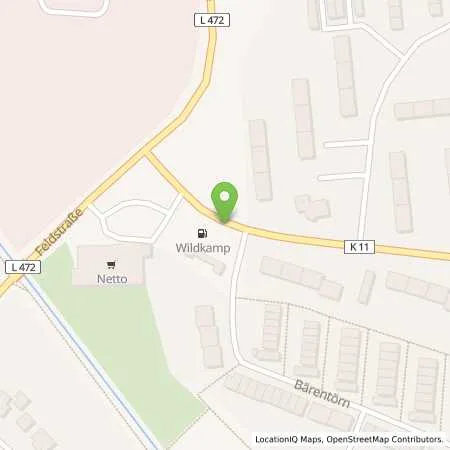 Standortübersicht der Tankstelle Jantzon Tankstellen GmbH / Iser in 38226 Salzgitter (Lebenstedt)