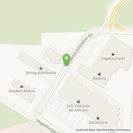 Standortübersicht der Tankstelle Döhring - Das Autohaus in 39340 Haldensleben