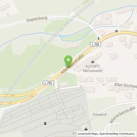 Standortübersicht der Tankstelle Tankstelle Sauerwald in 33184 Altenbeken