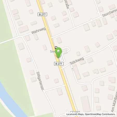 Standortübersicht der Tankstelle BFT Tankstelle Henner Späth in 35764 Sinn