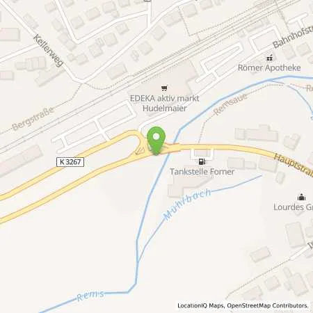 Standortübersicht der Tankstelle ARAL Station Autohaus Forner in 73563 Mögglingen