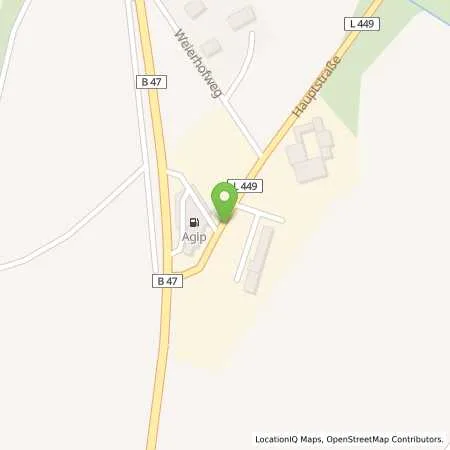 Standortübersicht der Tankstelle OEL-HAAG GmbH (BFT) in 67297 Marnheim