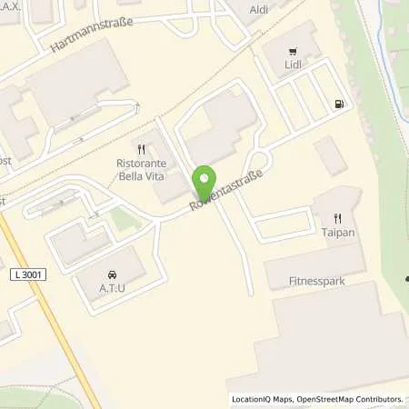 Standortübersicht der Tankstelle Gas Service De GmbH, Automatentankstelle in 63071 Offenbach am Main