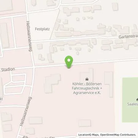 Standortübersicht der Tankstelle Ziesener GmbH in 31008 Elze