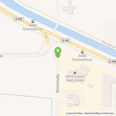 Standortübersicht der Tankstelle GTS Josef Geers GmbH in 49733 Haren