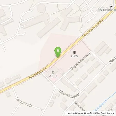 Standortübersicht der Tankstelle Esso Station Ernst Scheuerpflug in 91522 Ansbach