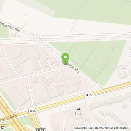 Standortübersicht der Tankstelle Wilhelm Weyrich Mineralöltransport GmbH in 51109 Köln