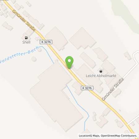Standortübersicht der Autogas (LPG) Tankstelle: Shell-Tankstelle in 73550, Waldstetten