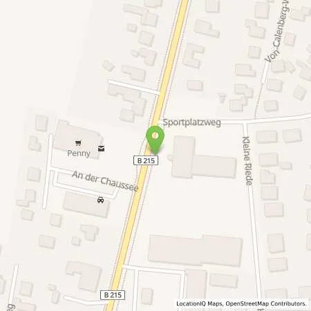 Standortübersicht der Tankstelle Autohaus Ford Meyer GmbH in 31582 Nienburg