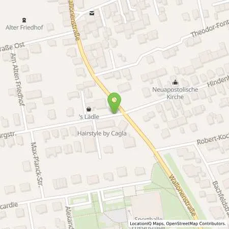 Standortübersicht der Tankstelle OMV Station Tilo Mahler in 76297 Stutensee