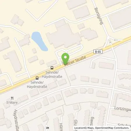 Standortübersicht der Tankstelle LTG Tankstelle Sehnde in 31319 Sehnde