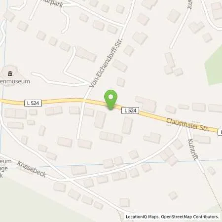 Standortübersicht der Tankstelle AVIA Tankstelle in 37539 Bad Grund