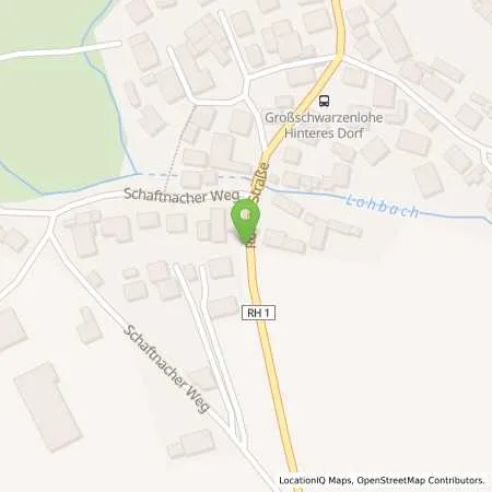 Standortübersicht der Tankstelle Kaufland SB Tankstelle in 90530 Wendelstein, (Großschwarzenlohe)