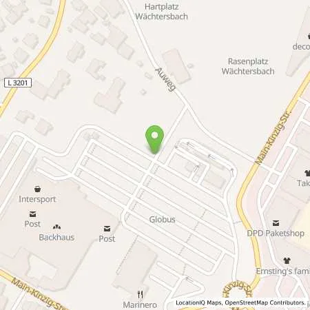 Standortübersicht der Tankstelle Globus Handelshof St. Wendel GmbH & Co. KG in 63607 Wächtersbach