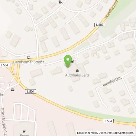 Standortübersicht der Tankstelle Seitz Autohaus GmbH in 97900 Külsheim