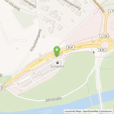 Standortübersicht der Tankstelle Tank Center Europoint in 79206 Breisbach am Rhein