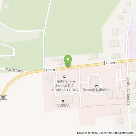 Standortübersicht der Tankstelle Tank-Service-GmbH in 07774 Camburg