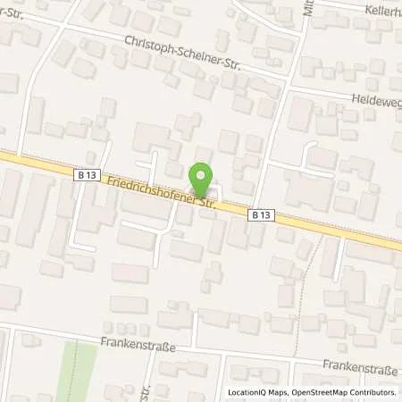 Standortübersicht der Tankstelle IN Schäfer GmbH, Esso Tankstelle in 85049 Ingolstadt